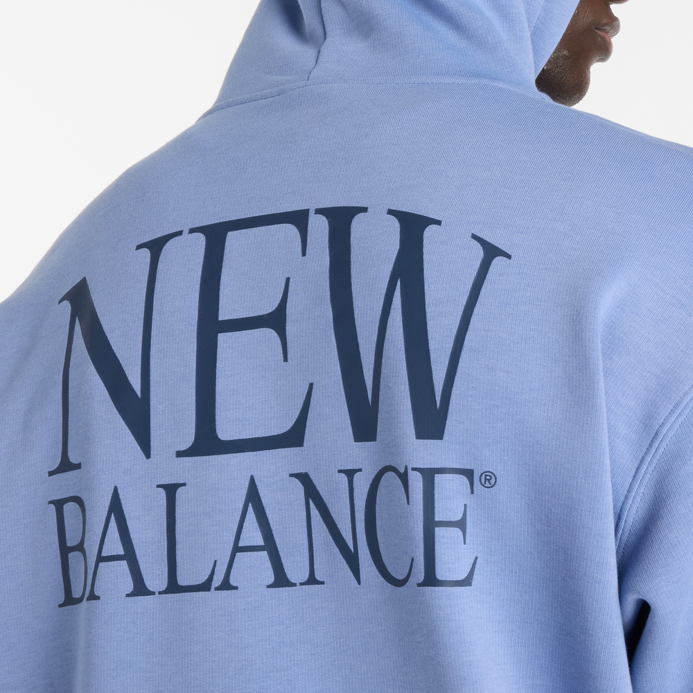 Pánská mikina New Balance MT61L713AA3 – modré