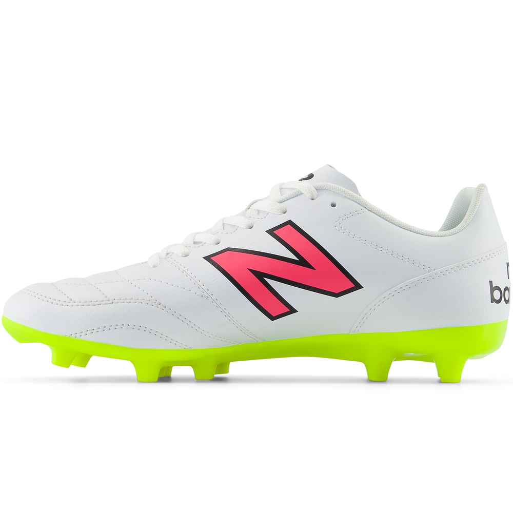 Pánské kopačky New Balance 442 ACADEMY FG V2 MS43FWH2 – bílé