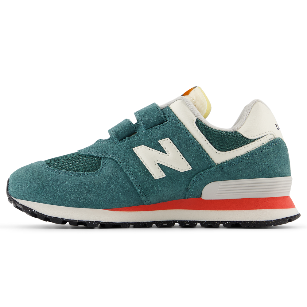 Dětské boty New Balance PV574VPG – zelené