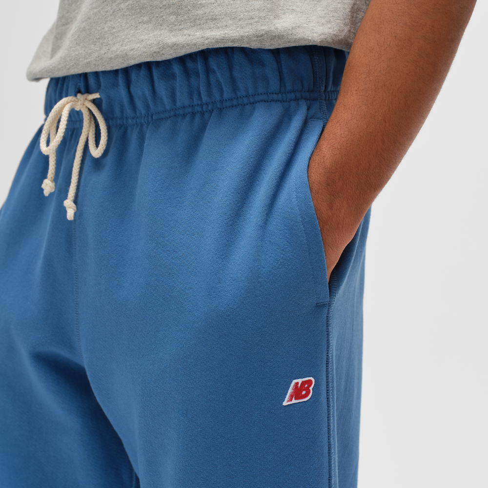 Pánské kalhoty New Balance MADE in USA MP43547SET – modré