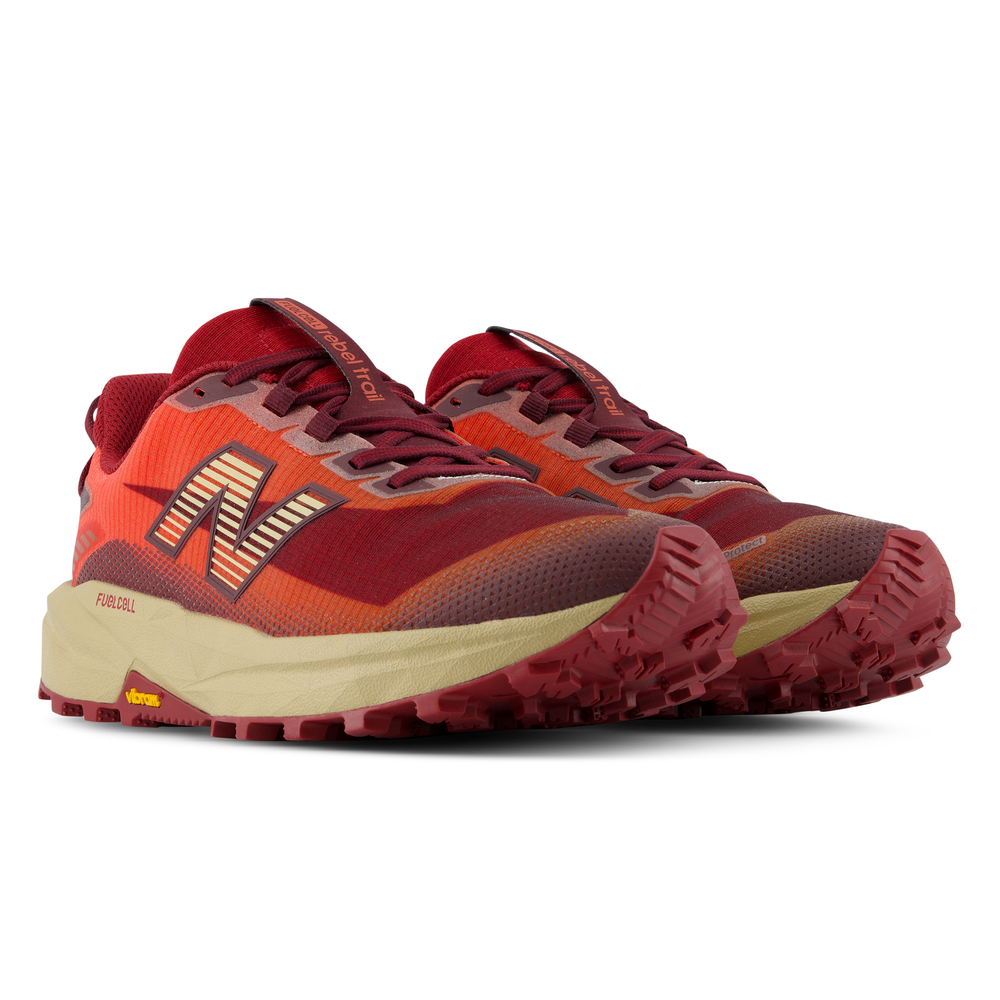 Pánské boty New Balance FuelCell Rebel Trail MRBT9X5 – bordó