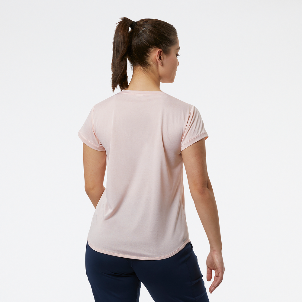 Dámské tričko New Balance WT11452PH3 – růžové