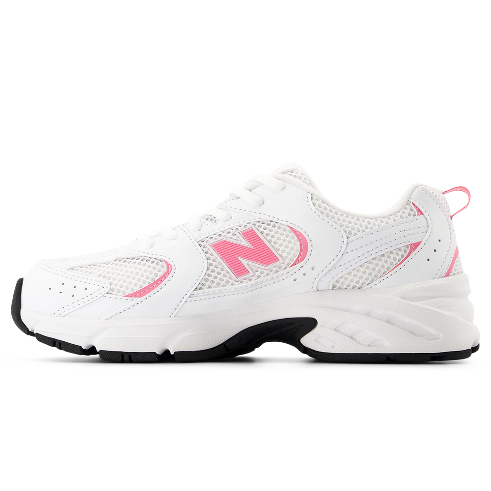 Dětské boty New Balance GR530CL – bílé