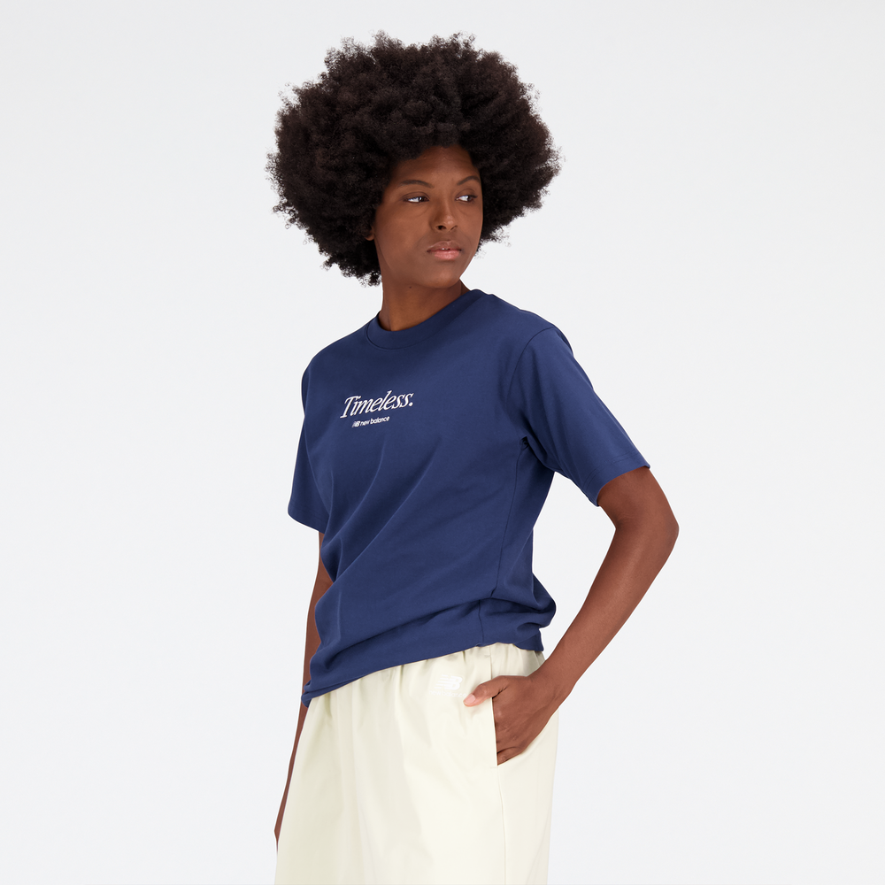Dámské tričko New Balance WT31551NNY – tmavomodrá