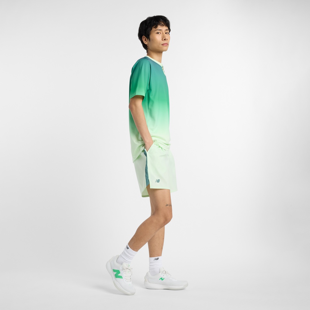Pánské šortky New Balance MS41401MEW – zelené