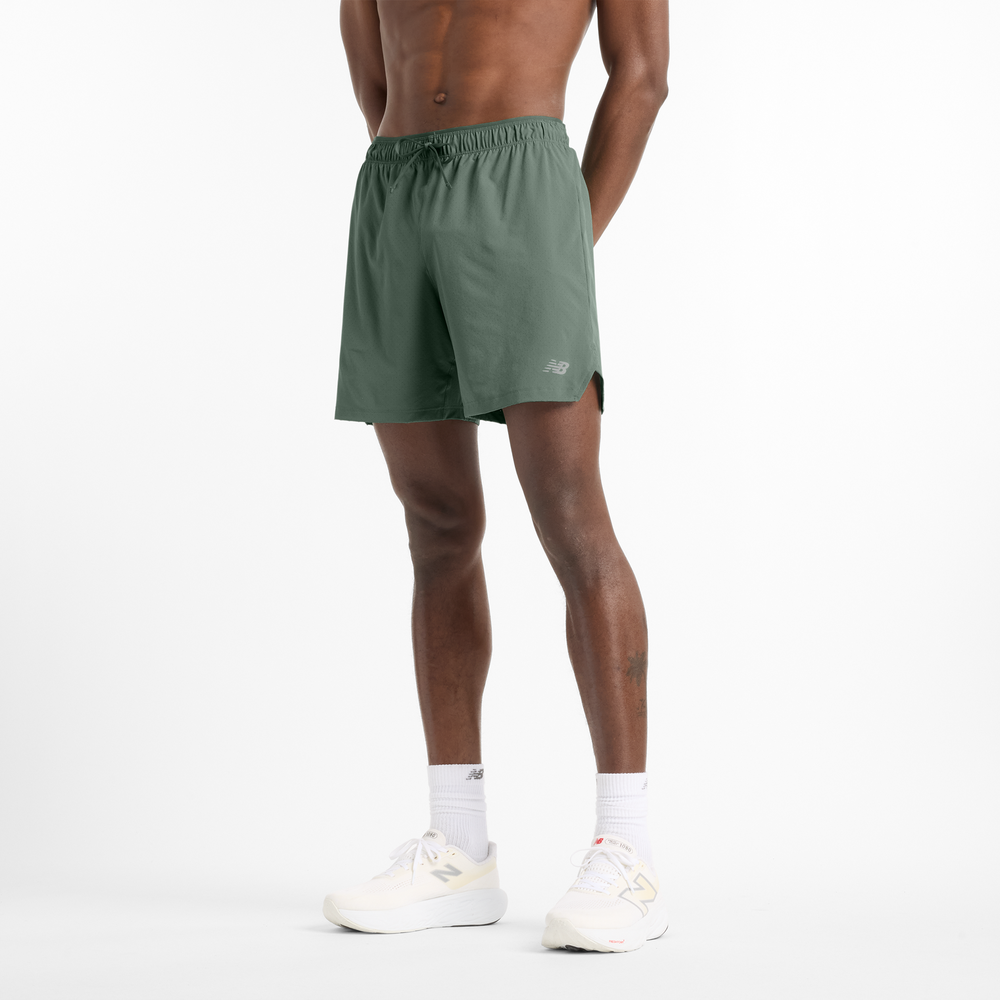 Pánské šortky New Balance MS41283DKJ – zelené