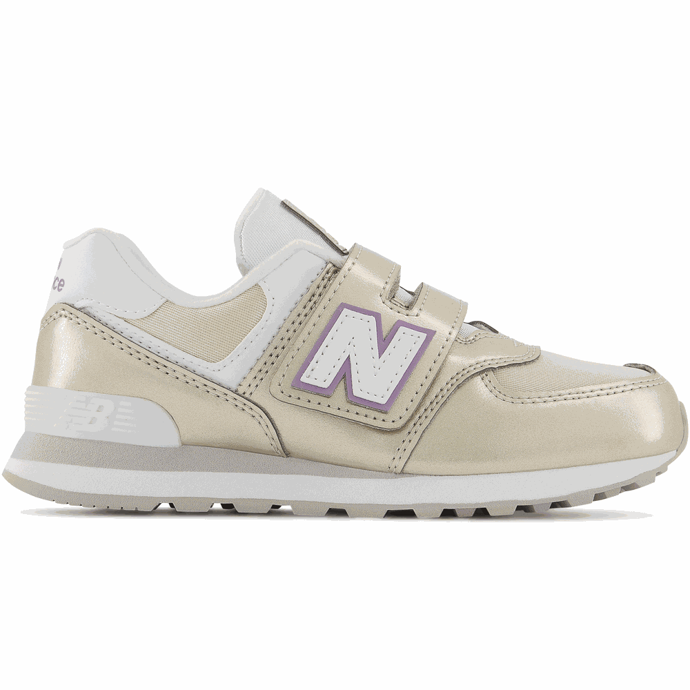 Dětské boty New Balance PV574LK1 – zlato
