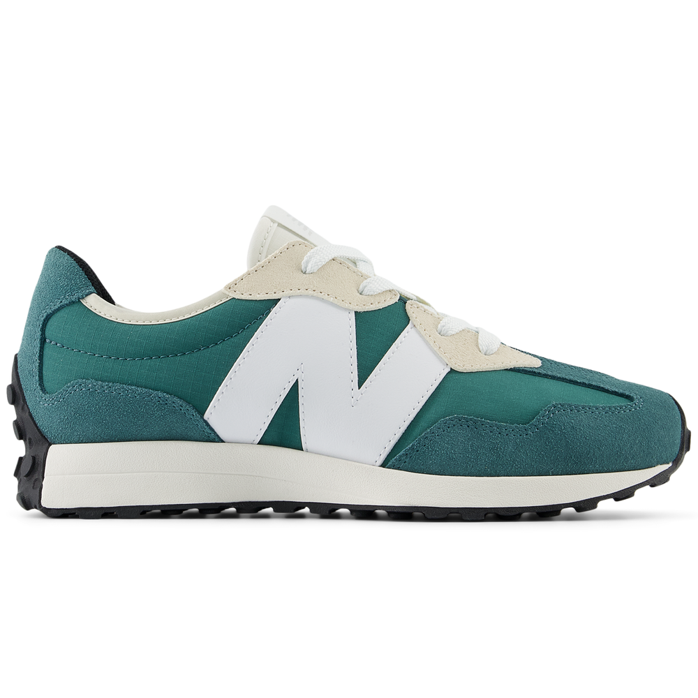 Dětské boty New Balance GS327BD – zelené