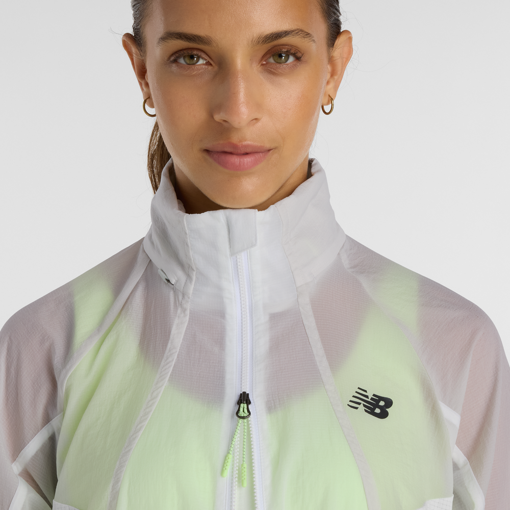 Dámská bunda New Balance WJ61J326GYM – šedé