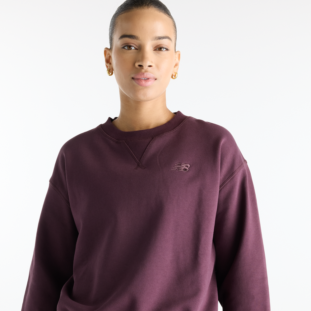 Dámská mikina New Balance Athletics – fialové