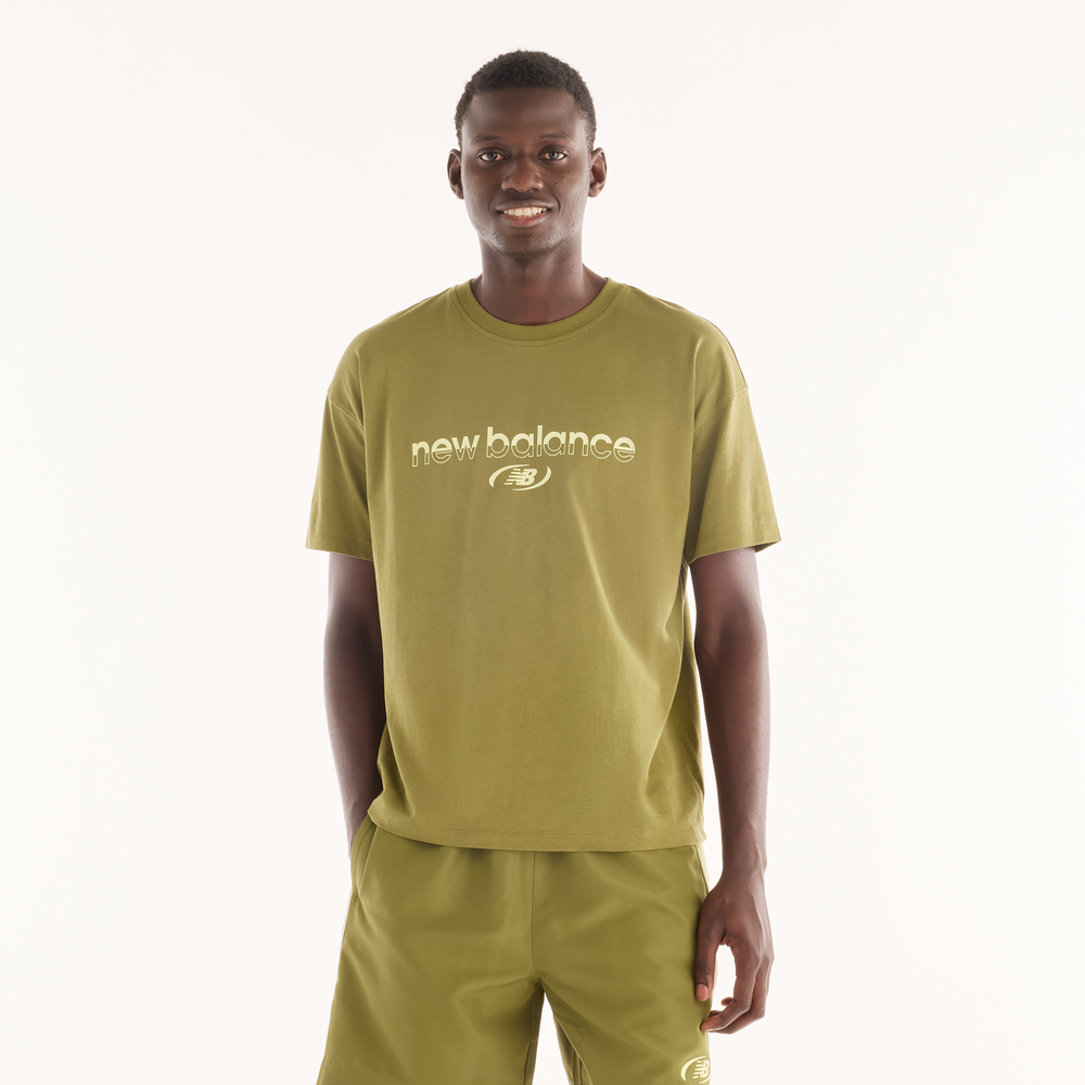 Pánské tričko New Balance MT6279IZGEE – zelené