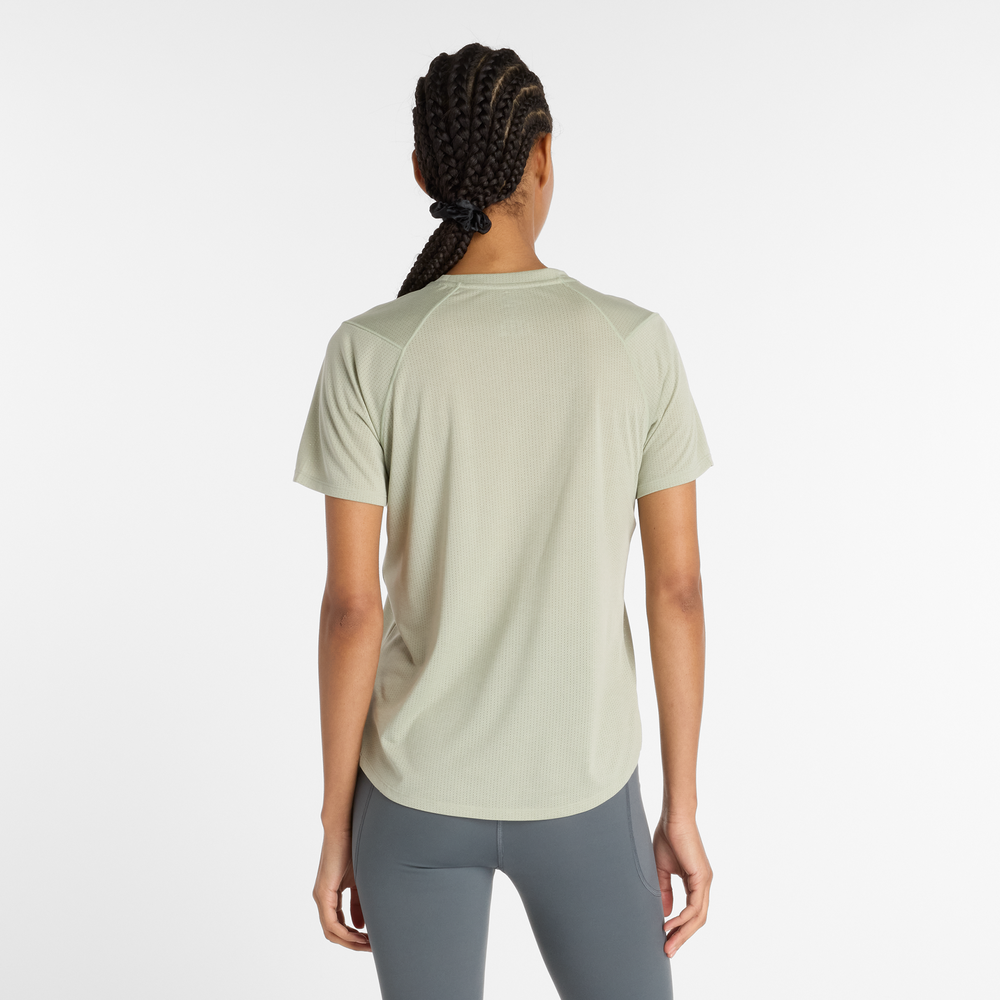 Dámské tričko New Balance WT41253GSH – zelené