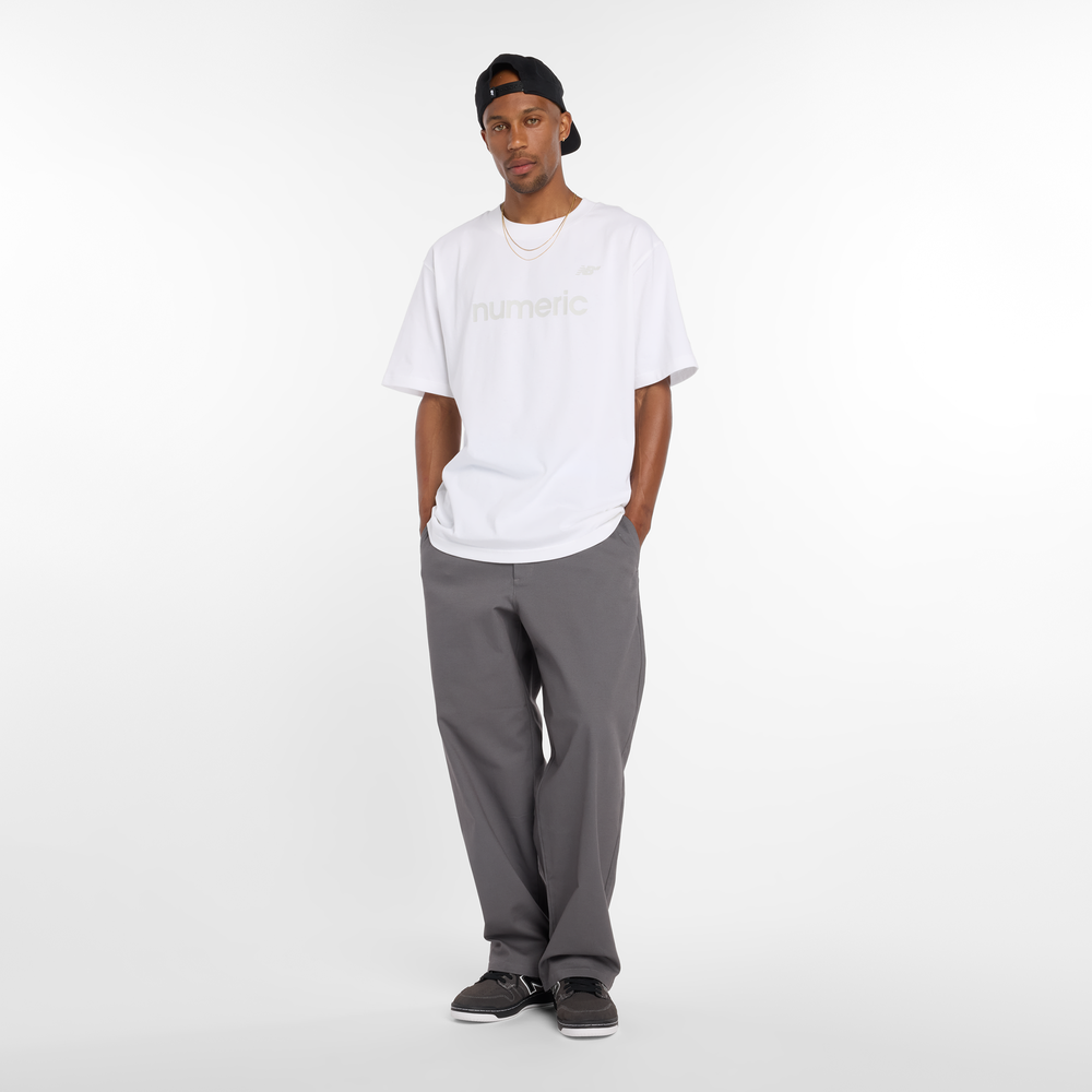 Pánské tričko New Balance Numeric MT51955WT – bílé