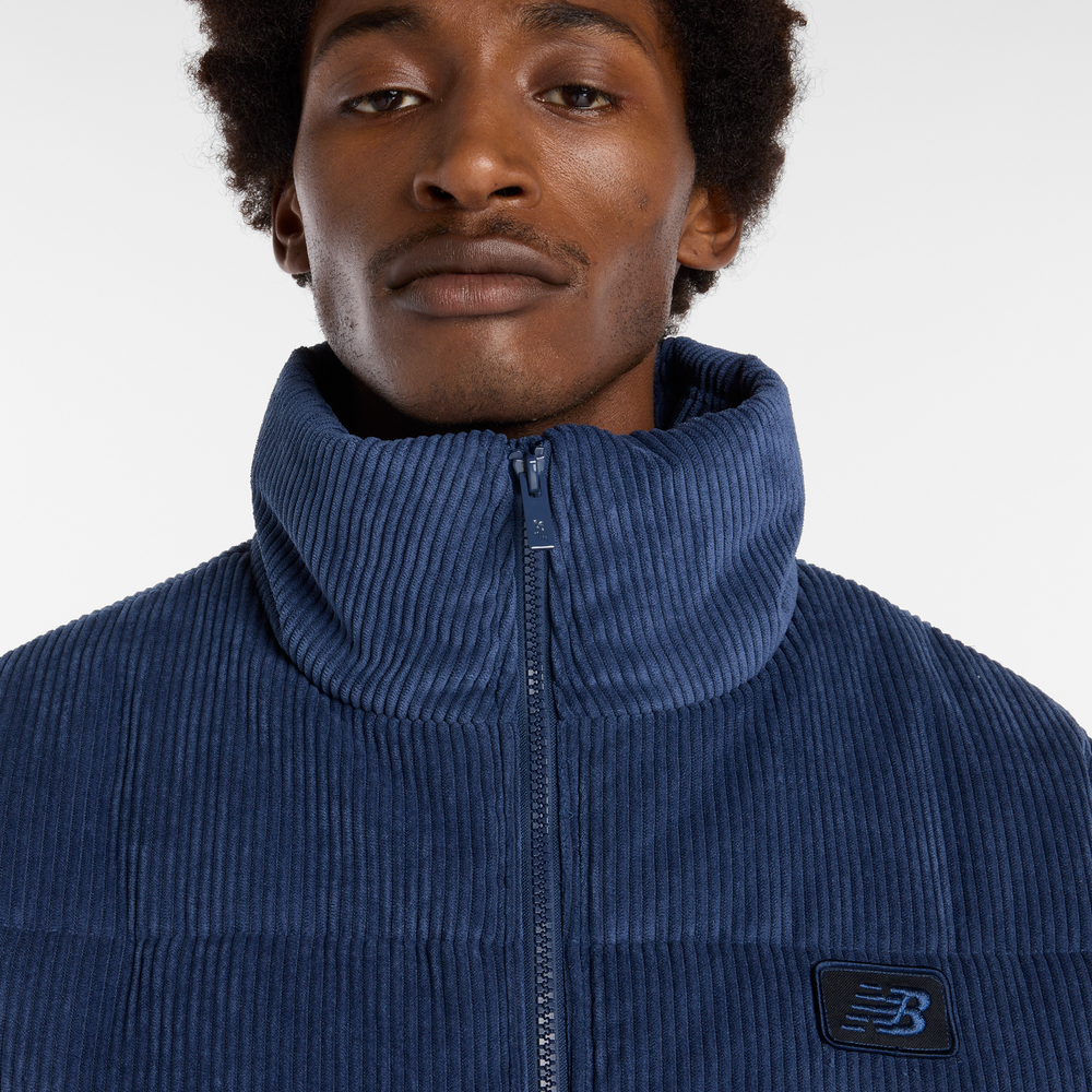 Pánská bunda New Balance MO53510NNY – tmavomodrá