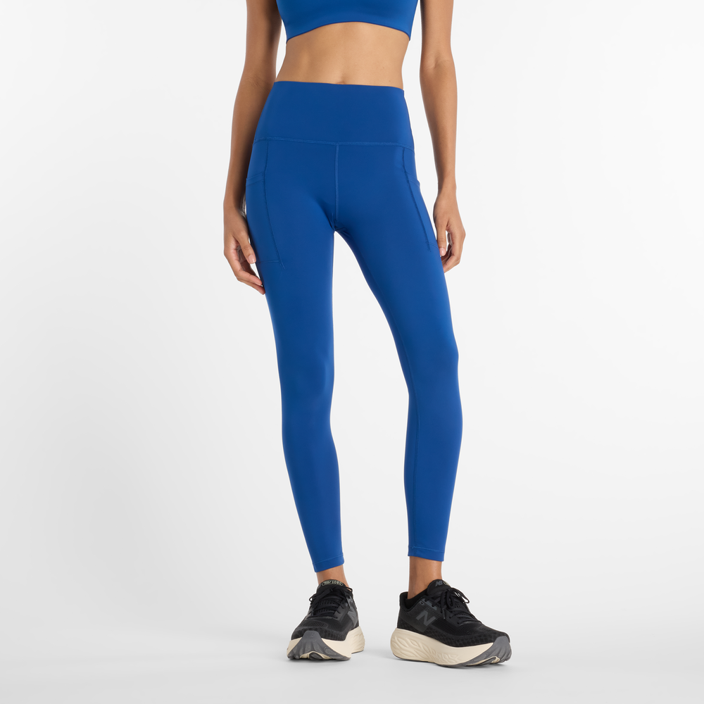 Dámské legíny New Balance WP51268GAB – modré