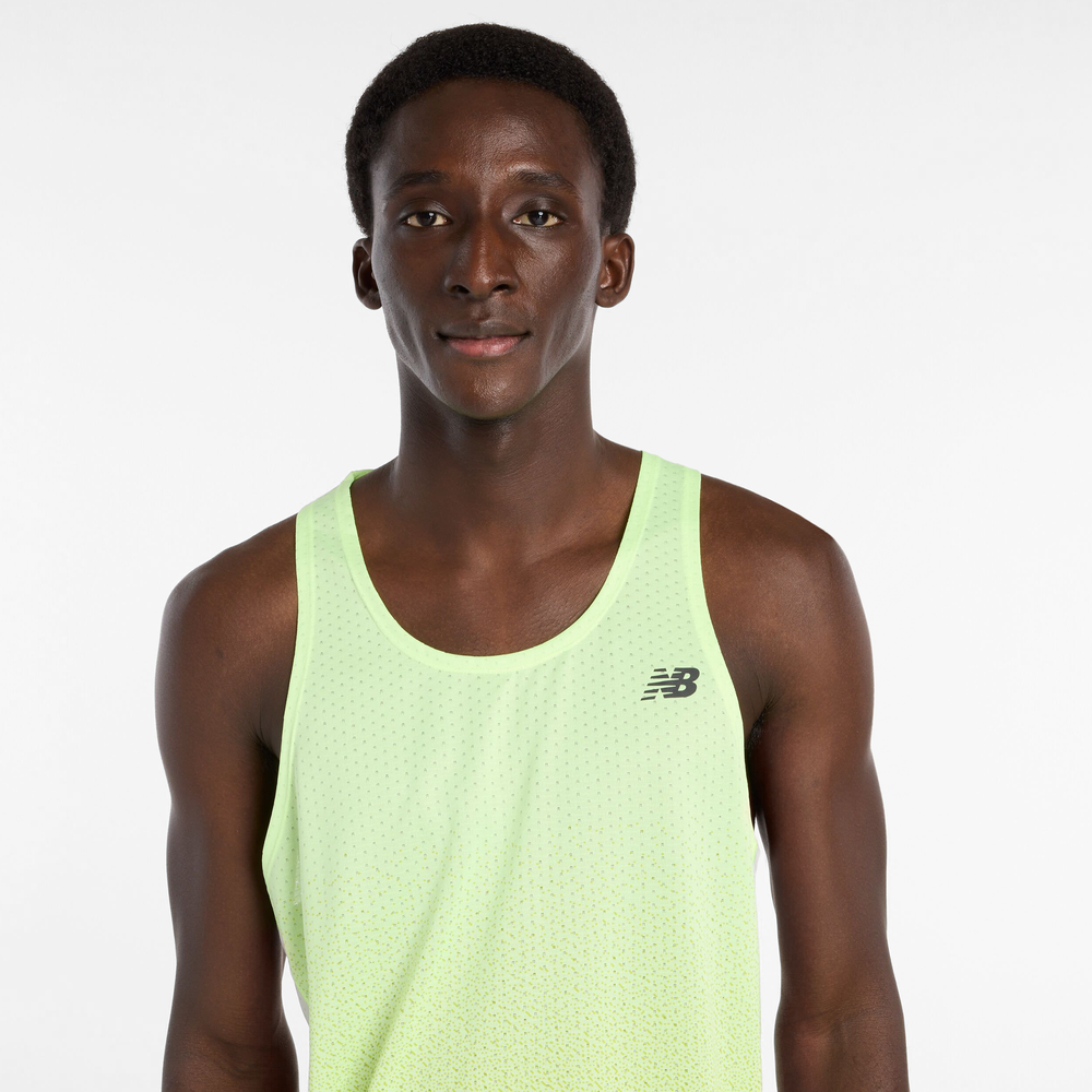 Pánské tričko New Balance MT61S1LIAFG – zelené