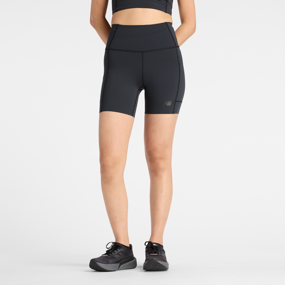 Dámské šortky New Balance WB61I098BK – černé