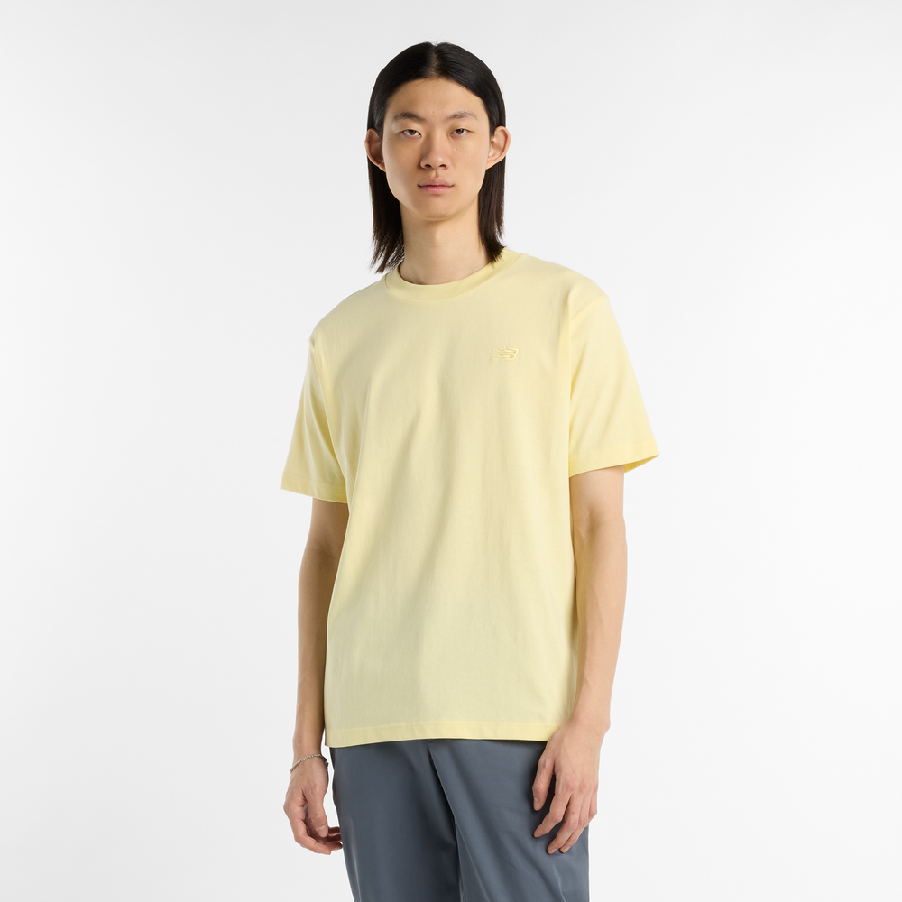 Pánské tričko New Balance MT41533PRC – žluté