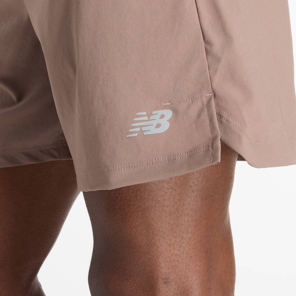 Spodenki męskie New Balance MS41288EAS – bezowe