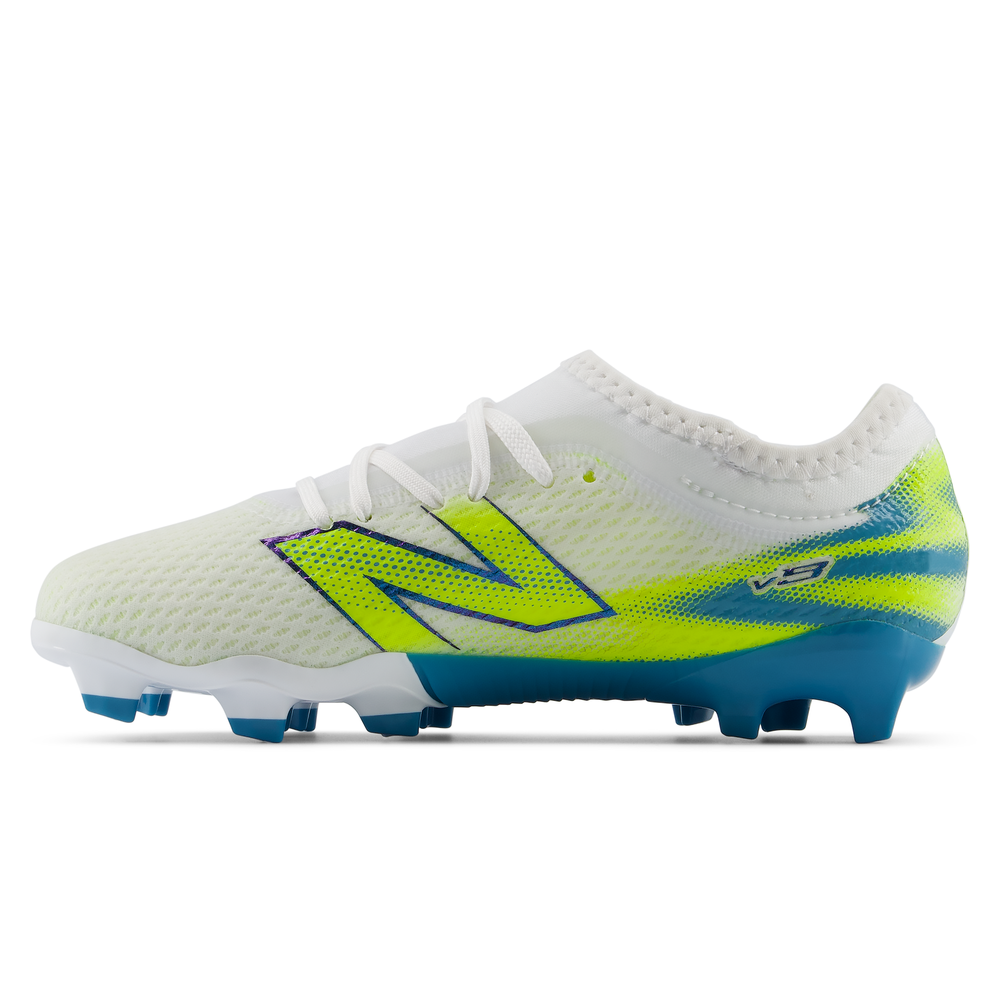 Dětské kopačky New Balance FURON TEAM JNR FG V9 YF3F3V9 – bílé