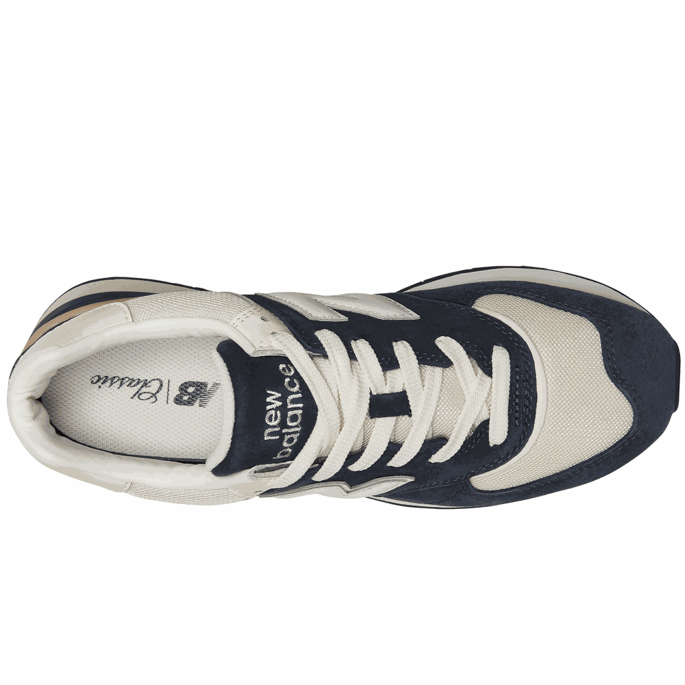 Pánské boty New Balance U574LGRN – tmavomodrá