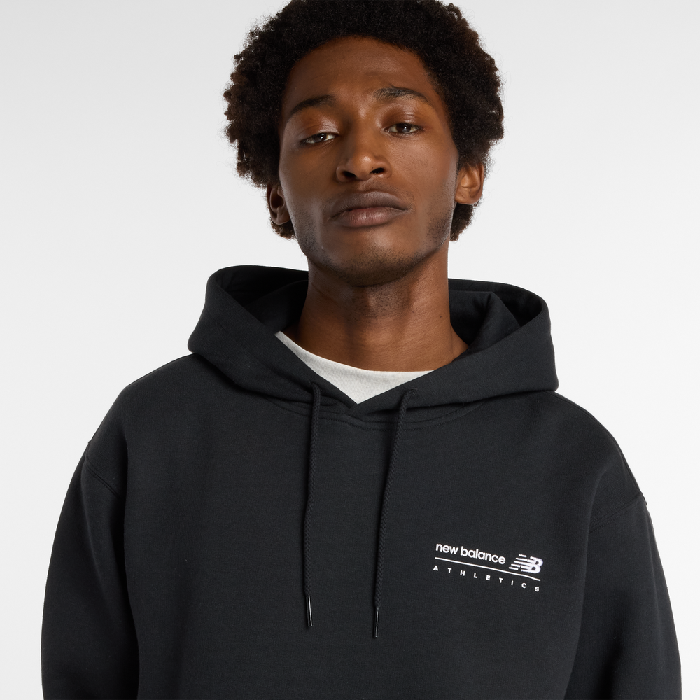 Pánská mikina New Balance MT53528BK – černé