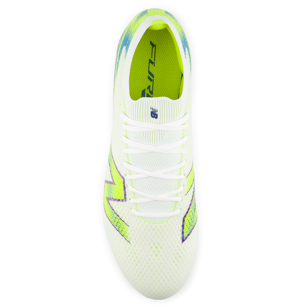 Pánské kopačky New Balance FURON PRO SG V9 UF2S1Z2 – bílé