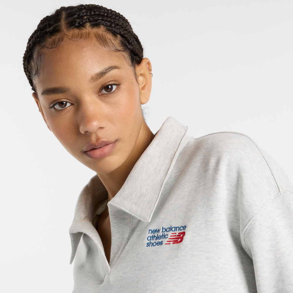 Dámská mikina New Balance WT51513AHH – šedé