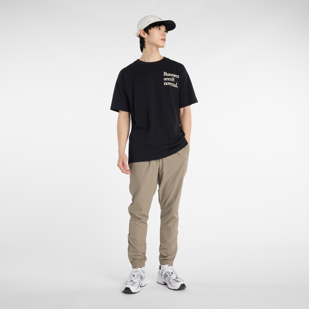 Pánské tričko New Balance MT53921BK – černé