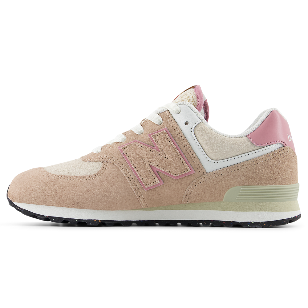 Dětské boty New Balance GC574QTC – béžové