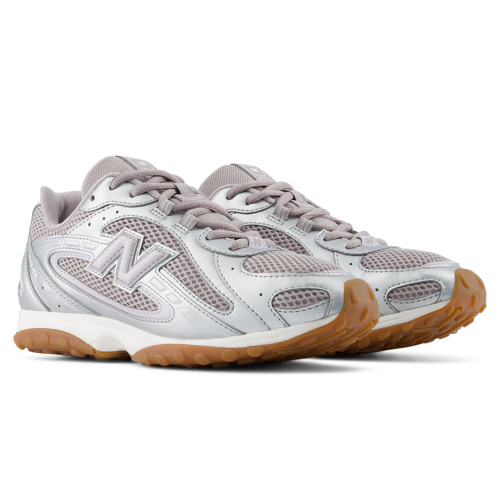 Unisex boty New Balance U204LPP – stříbrný
