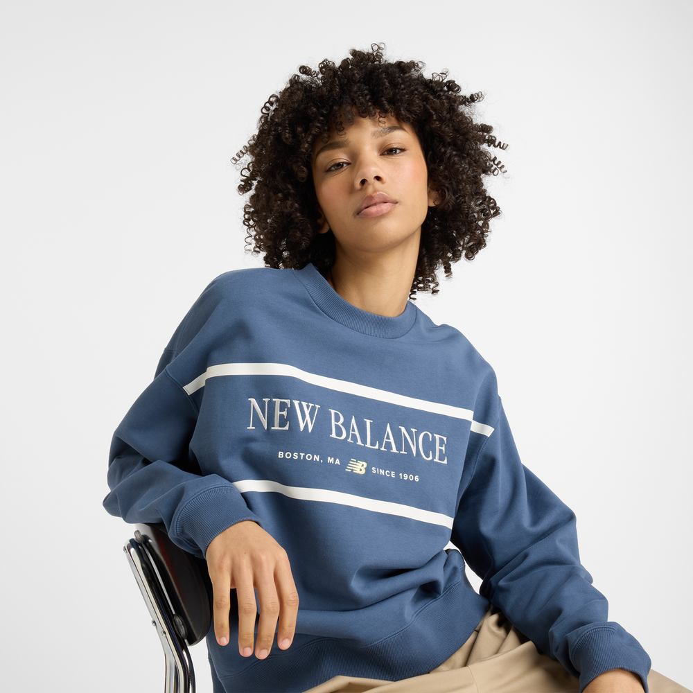 Dámská mikina New Balance WT51923VTI – modré