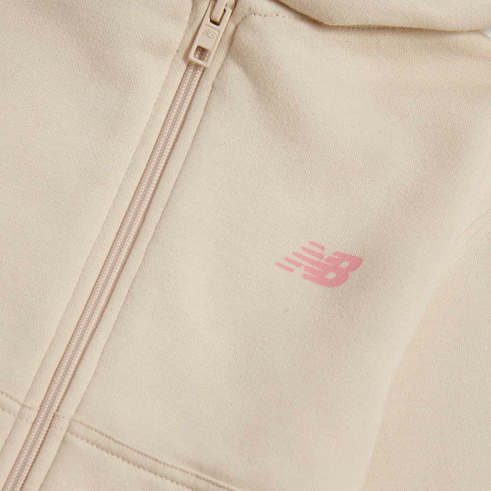 Dětská mikina New Balance YT61P93CLIN – béžové