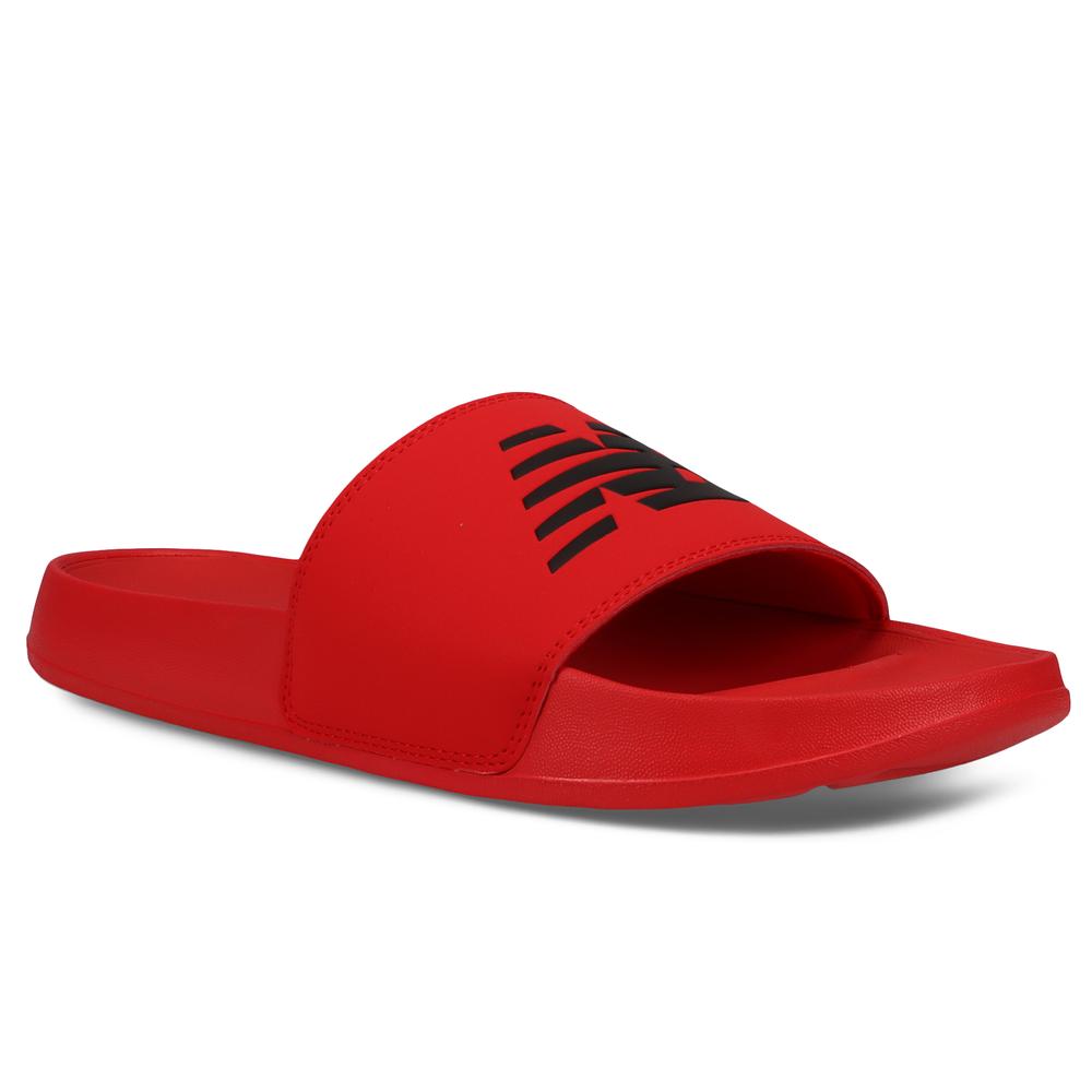 Pánské pantofle New Balance SUF200D3 – červené