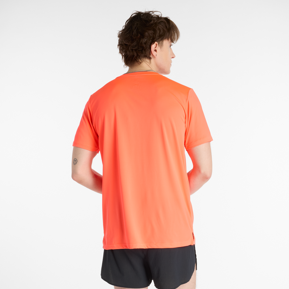Pánské tričko New Balance MT41222URR – oranžová