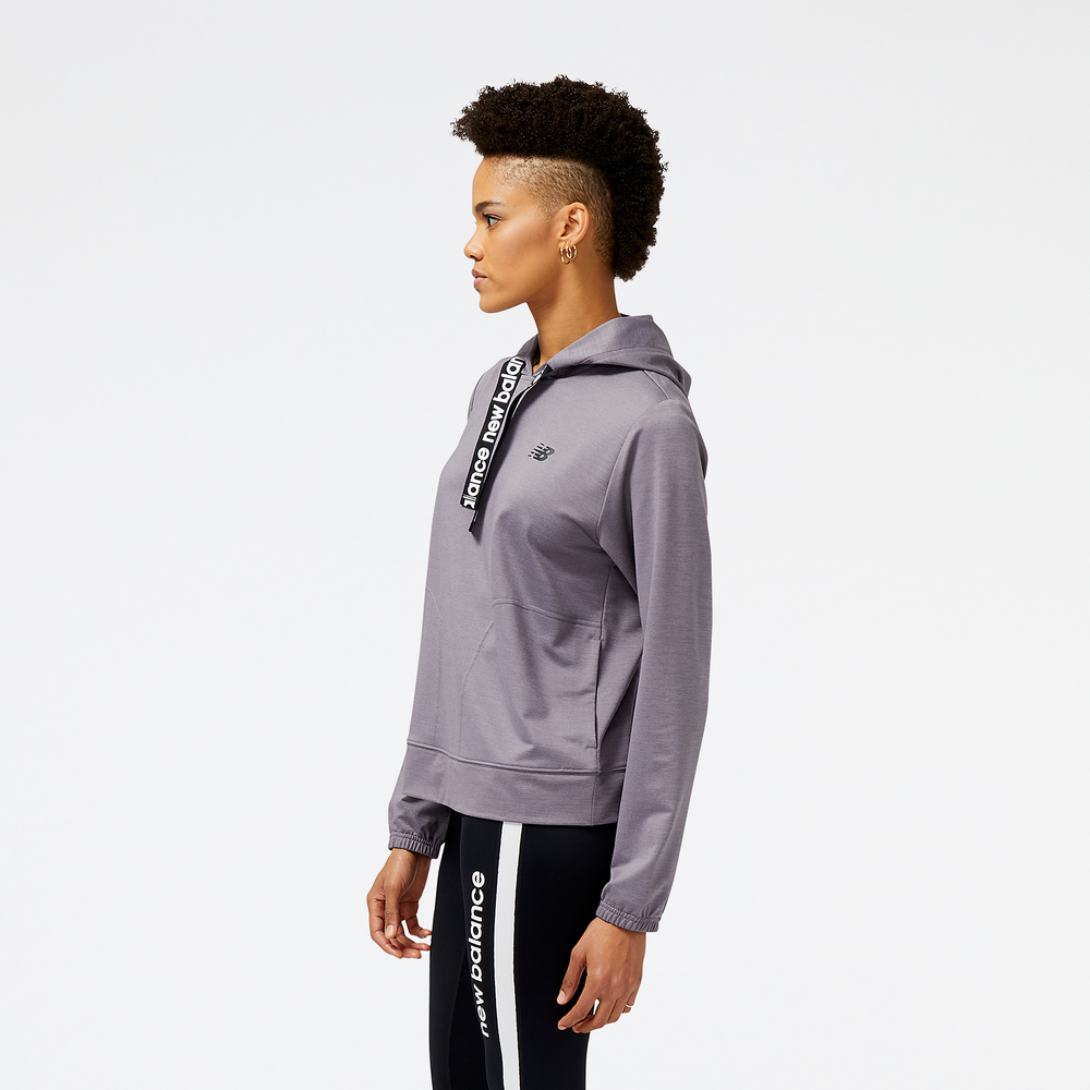 Dámská mikina New Balance WT31180ZNC – šedé