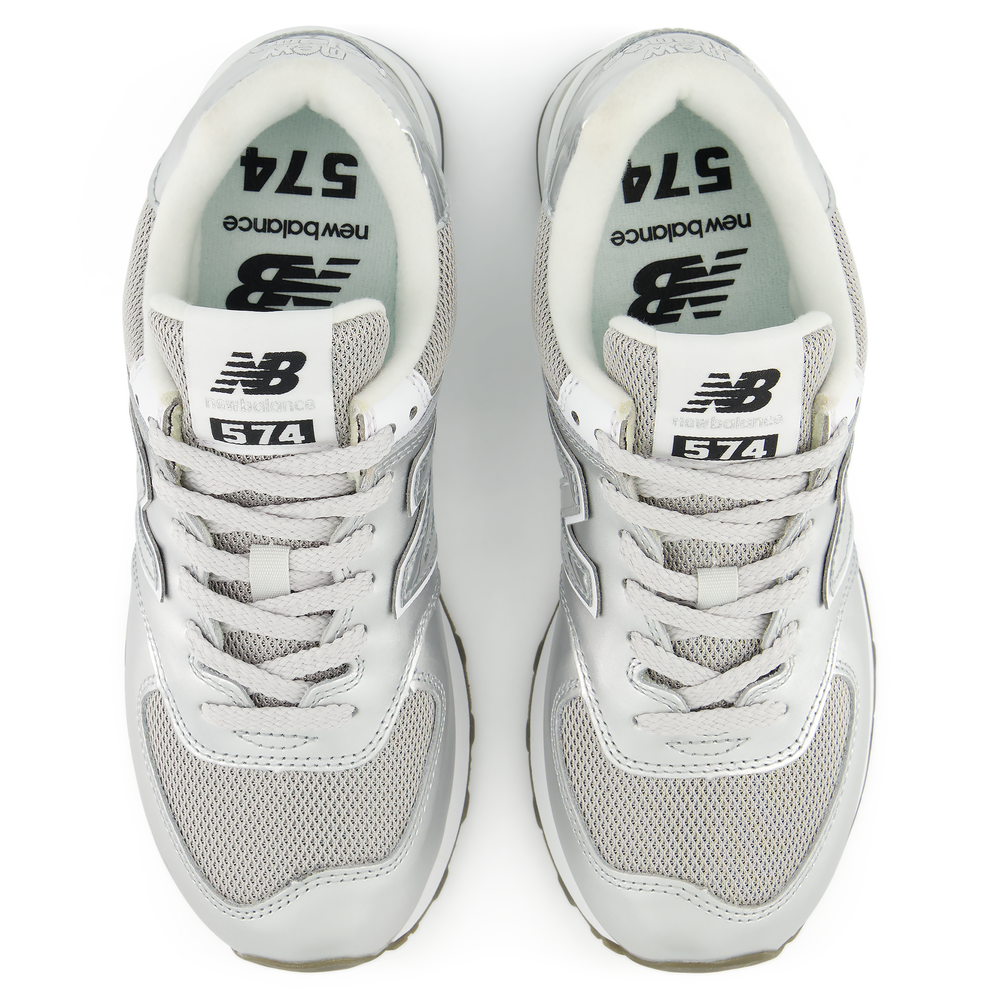 Dámské boty New Balance W574428 – stříbrný
