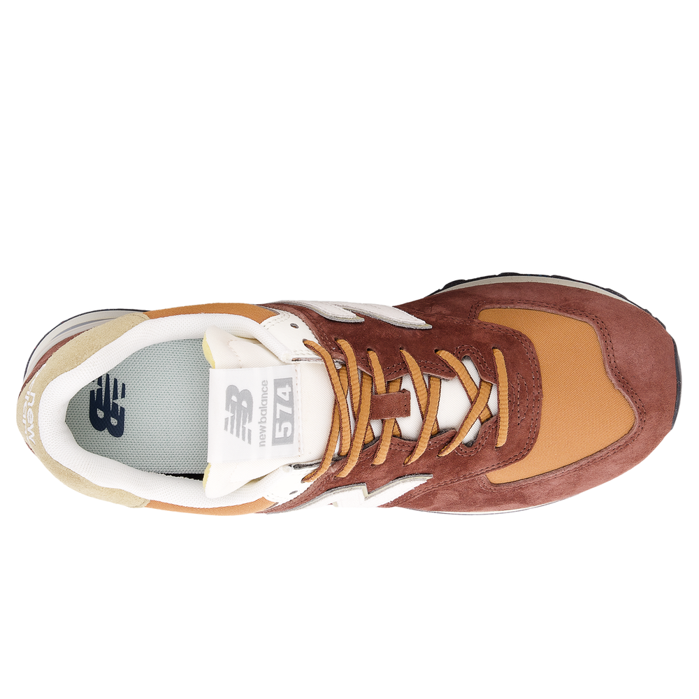 Unisex boty New Balance U574MRR – bordó