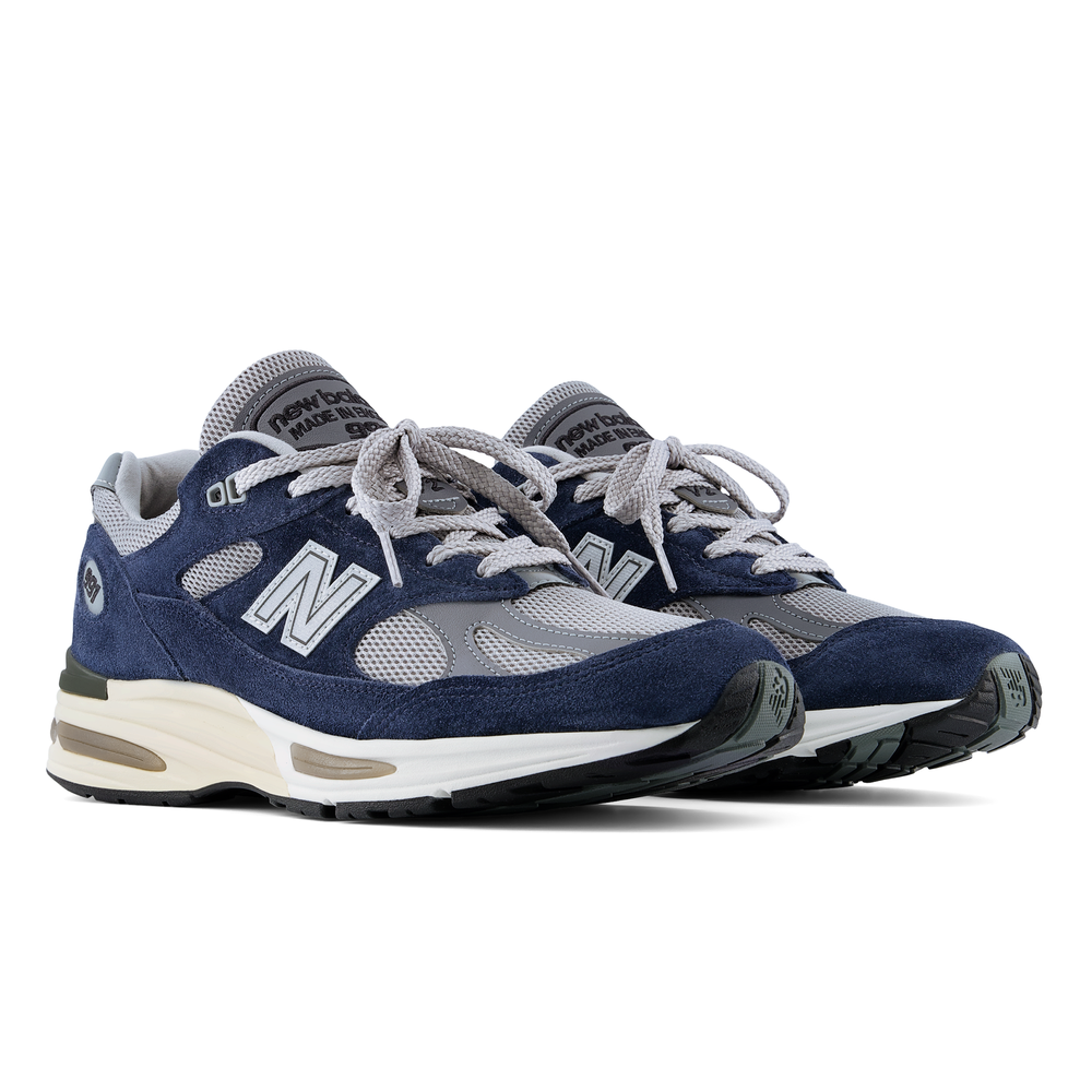 Unisex boty New Balance U991NA2 – tmavomodrá