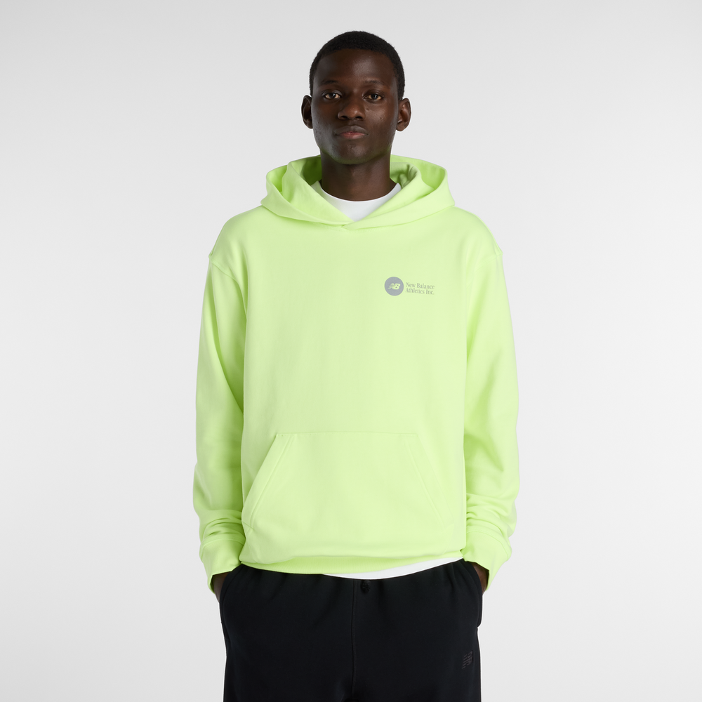 Pánská mikina New Balance MT61M4JOAFG – zelené