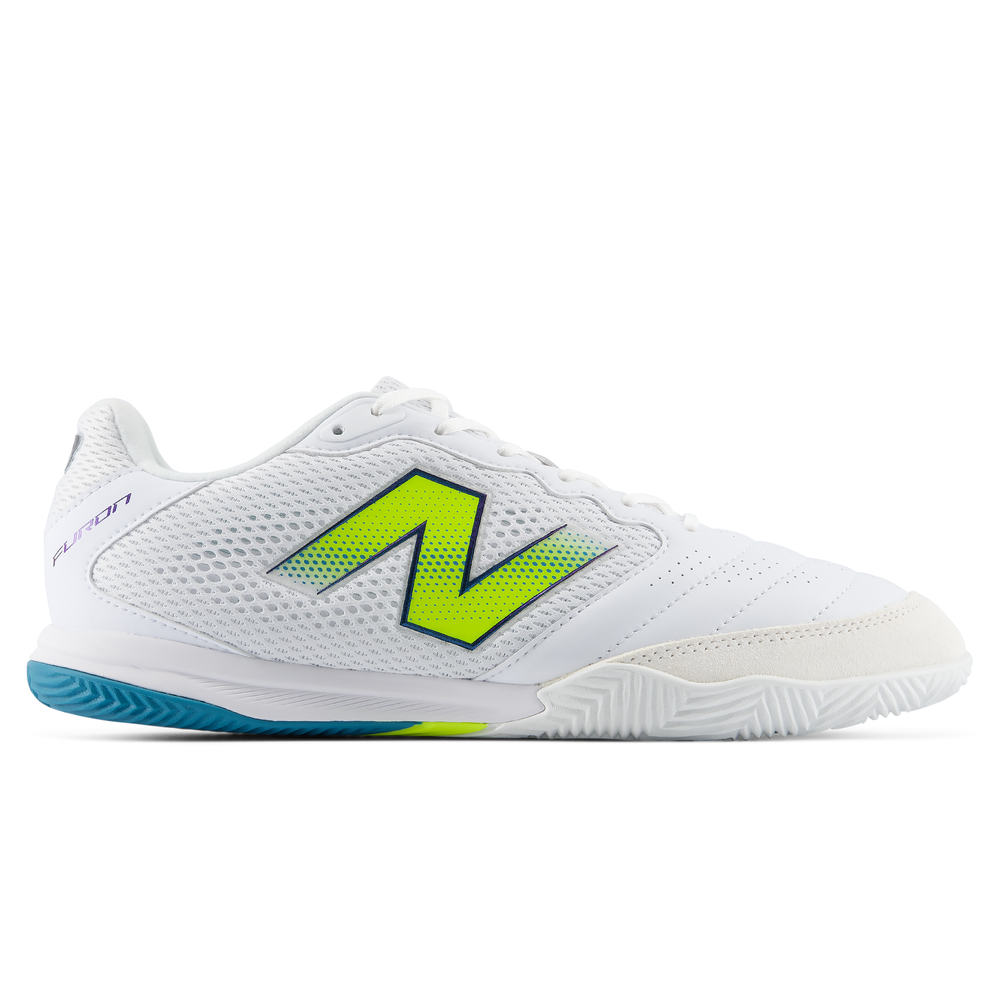 Pánské sálovky New Balance FURON PRO IN v9 UF2I8P8 – bílé