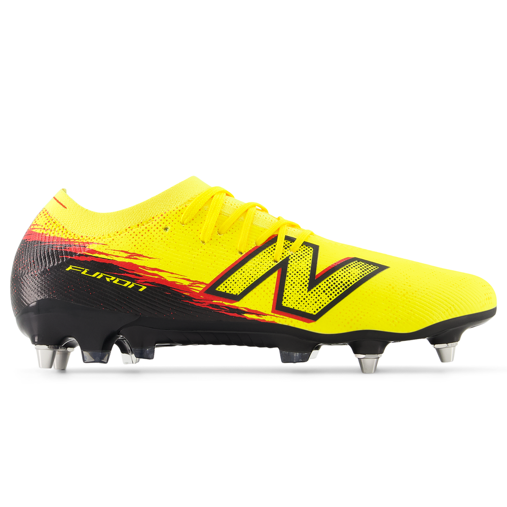 Pánské kopačky New Balance FURON ELITE SG V8 UF1S93W – žluté