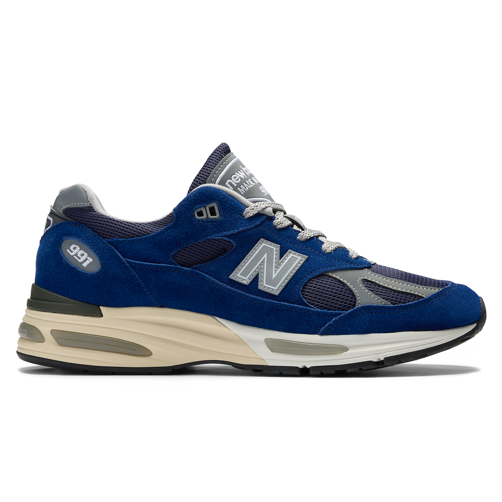 Unisex boty New Balance U991VB2 – tmavomodrá