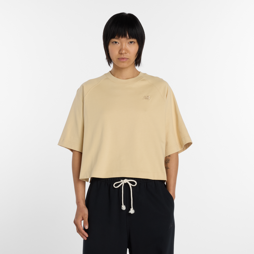 Dámské tričko New Balance WT6147DDABC – žluté