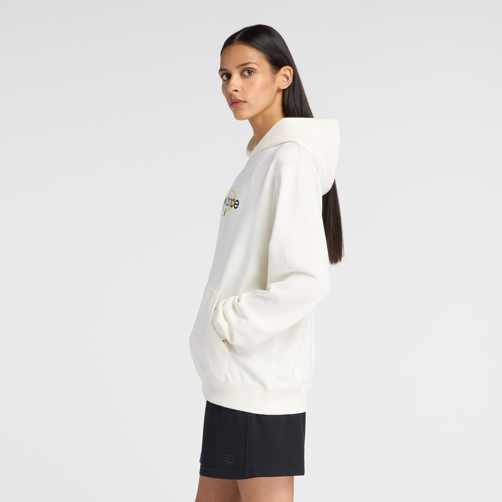 Dámská mikina New Balance WT61150XSST – bílé