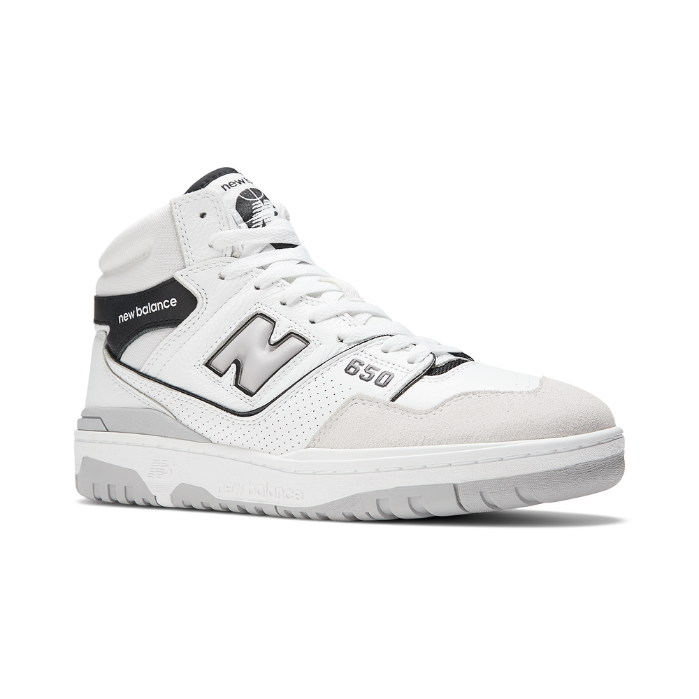 Unisex boty New Balance BB650RWH – bílé