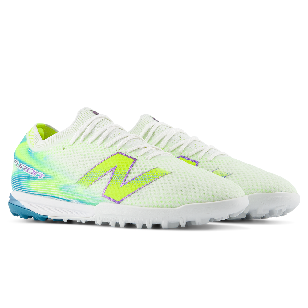 Pánské turfy New Balance FURON ELITE TF V9 UF1T7Q6 – bílé