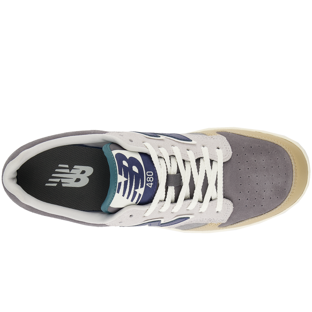 Unisex boty New Balance BB480LGB – šedé