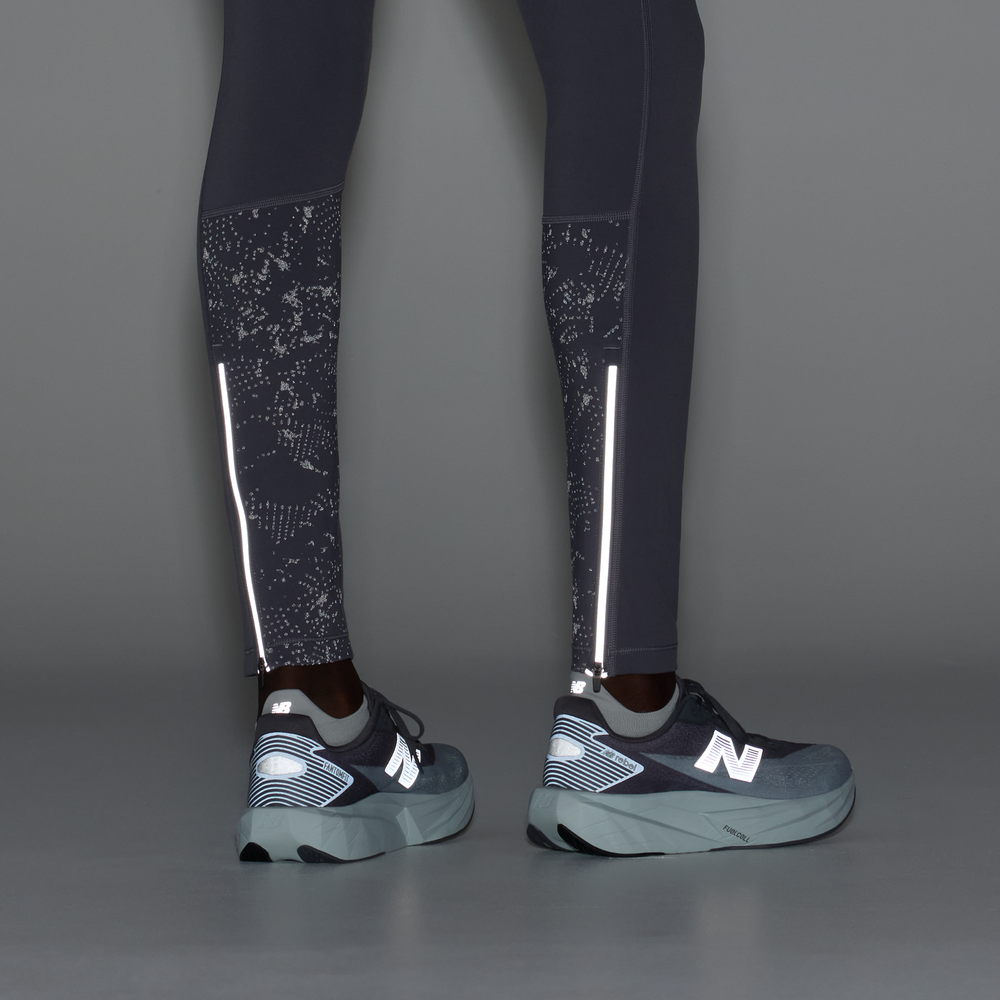 Pánské kalhoty New Balance Reflective RC Heat – šedé