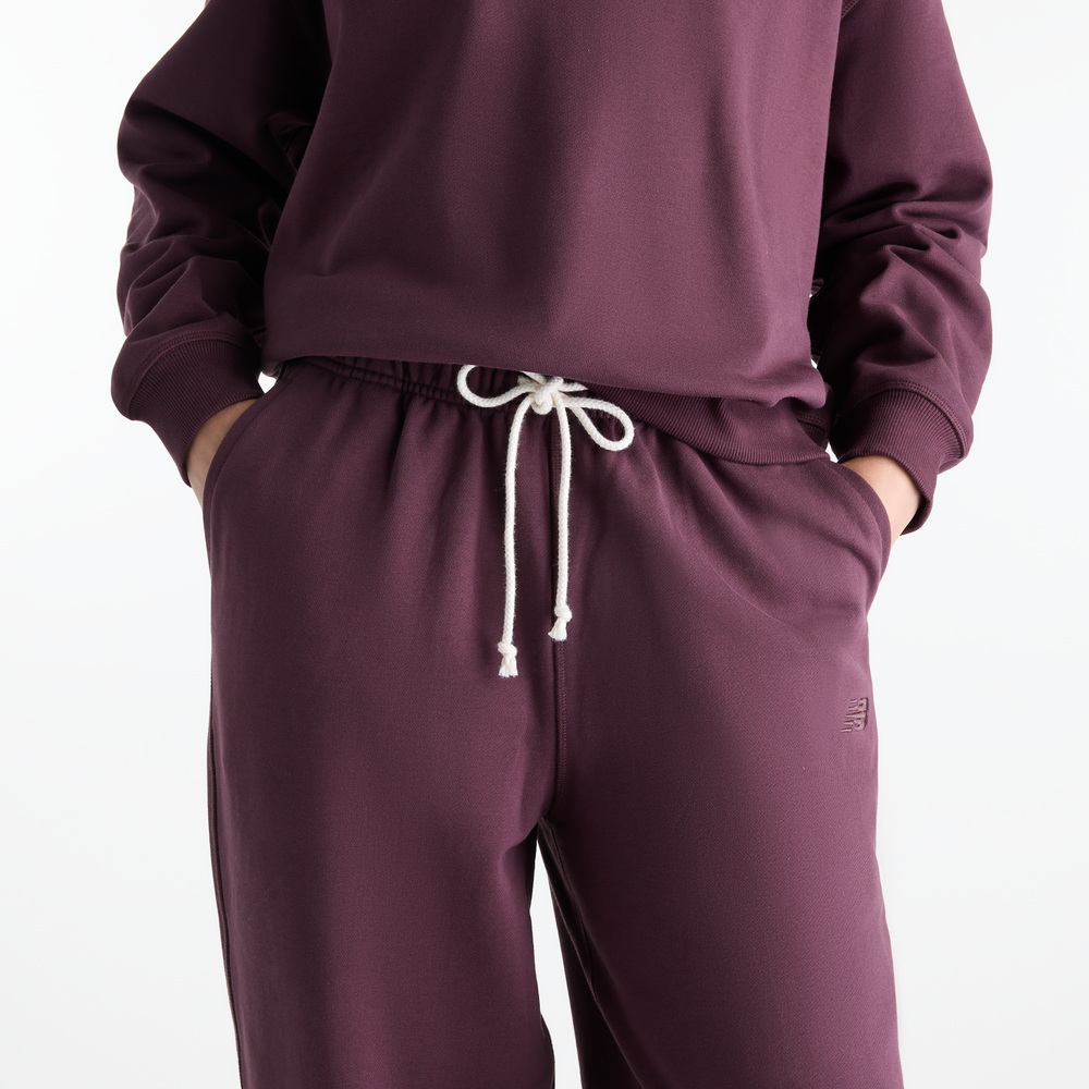 Dámské kalhoty New Balance Athletics – fialové
